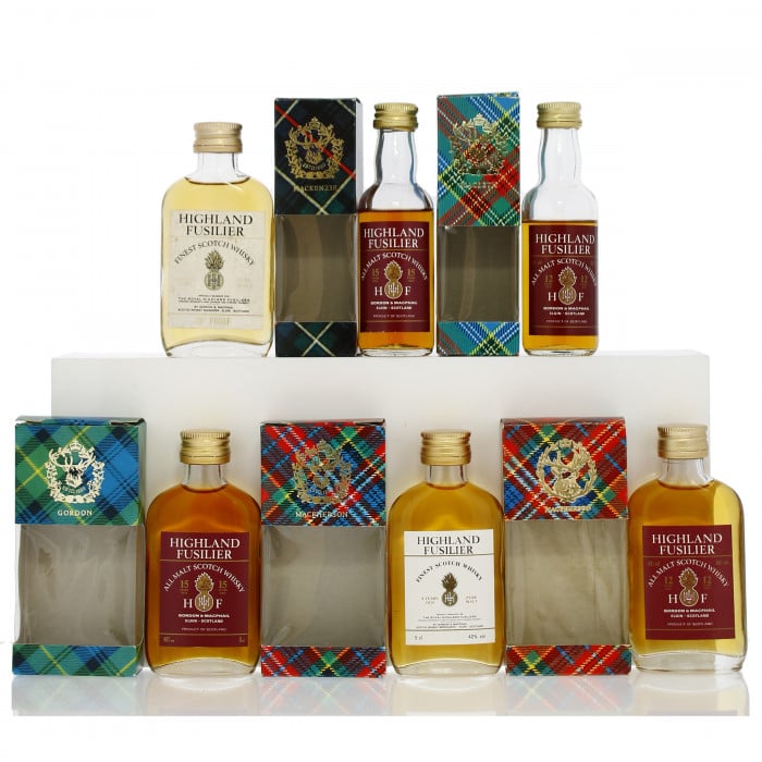 Assorted Highland Fusilier Miniatures x6