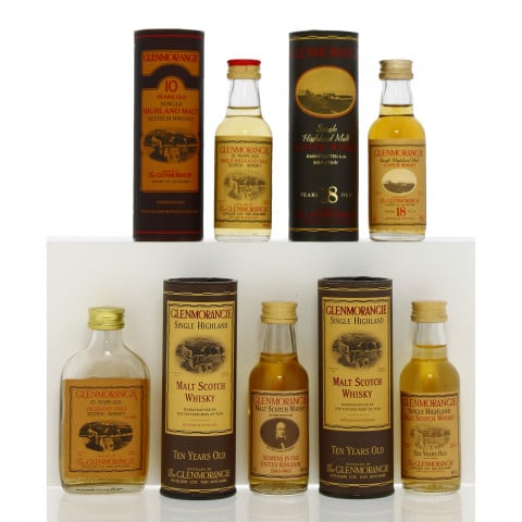 Assorted Glenmorangie Miniatures x5