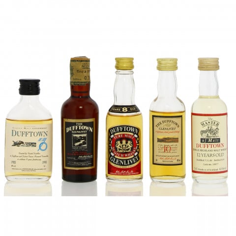 Assorted Dufftown Miniatures x5