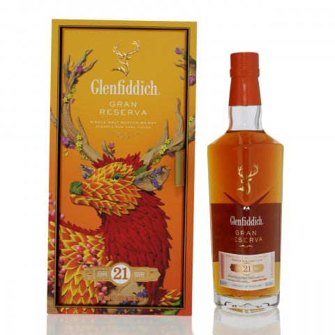 Glenfiddich 21 Year Old Gran Reserva Rum Cask Finish Chinese New Year 2024