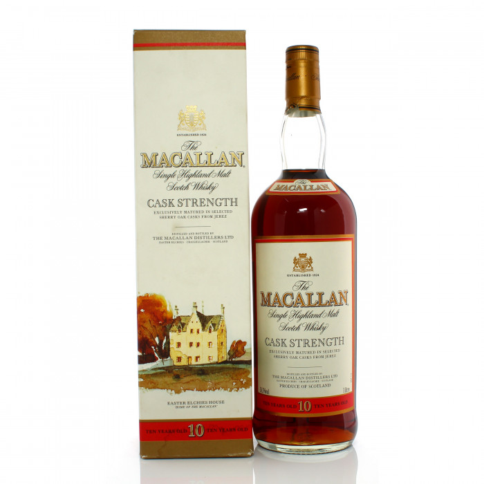 Macallan 10 Year Old Cask Strength Early 2000s