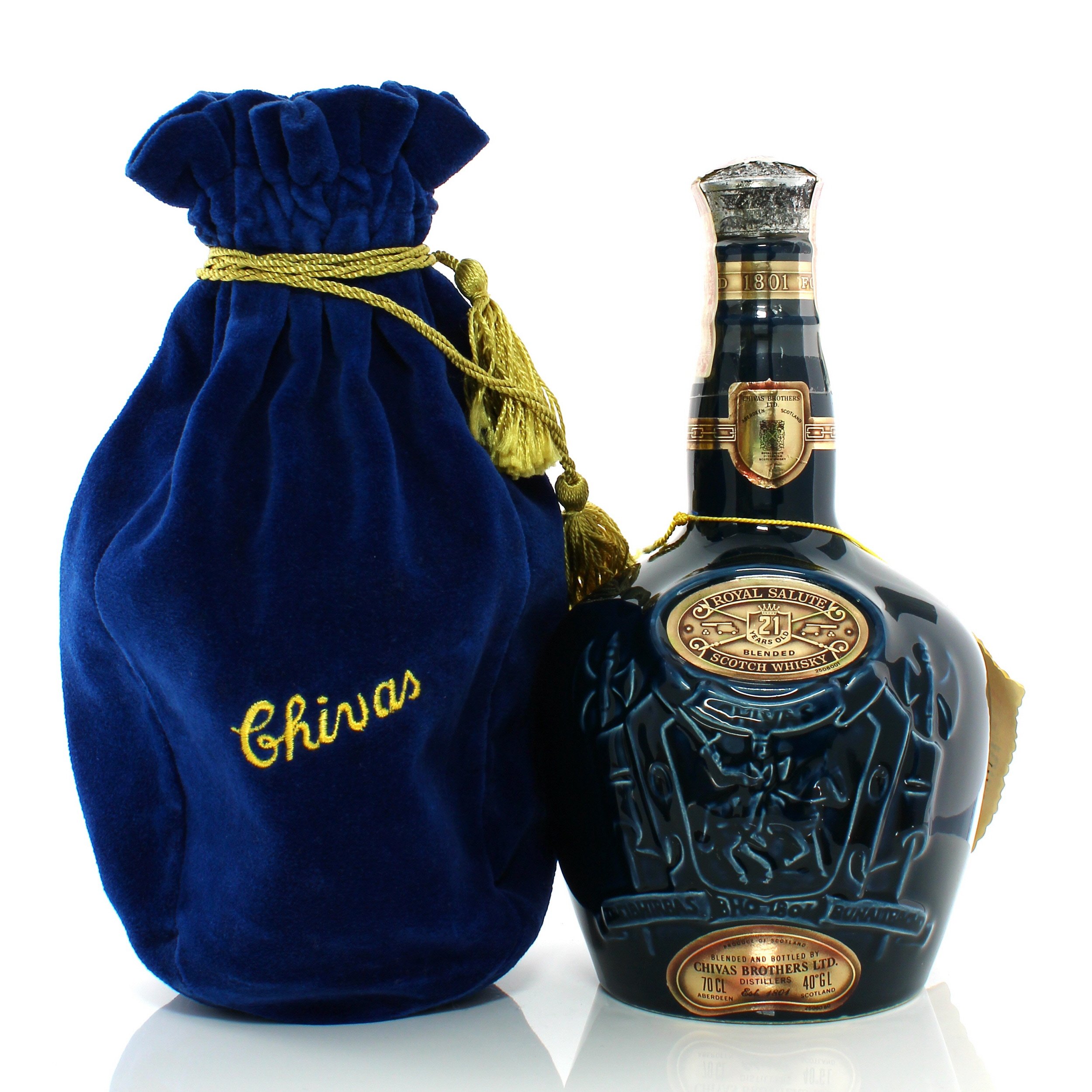 Royal Salute 21 Year Old Sapphire Flagon Auction A12784