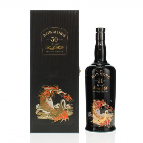 Bowmore 30 Year Old Sea Dragon Ceramic Decanter