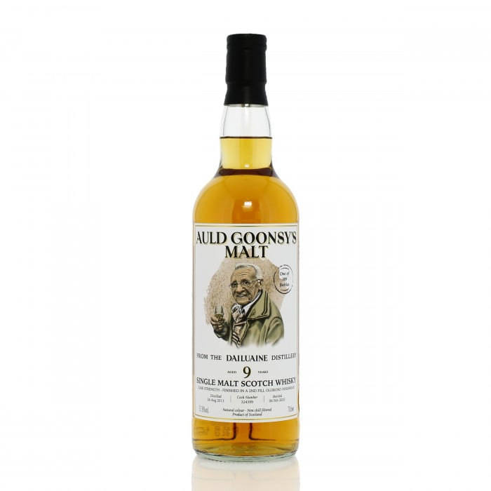 Dailuaine 2013 9 Year Old Single Cask #324399 Global Whisky Auld Goonsy's Malt