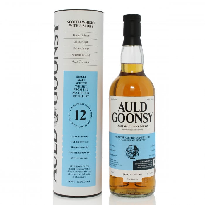 Auchroisk 2011 12 Year Old Single Cask #809256 Global Whisky Auld Goonsy