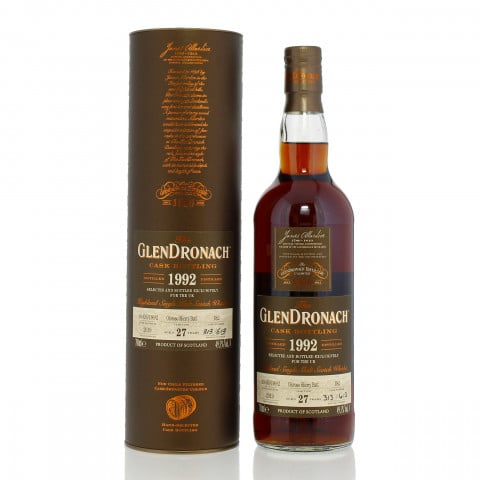 GlenDronach 1992 27 Year Old Single Cask 182 UK