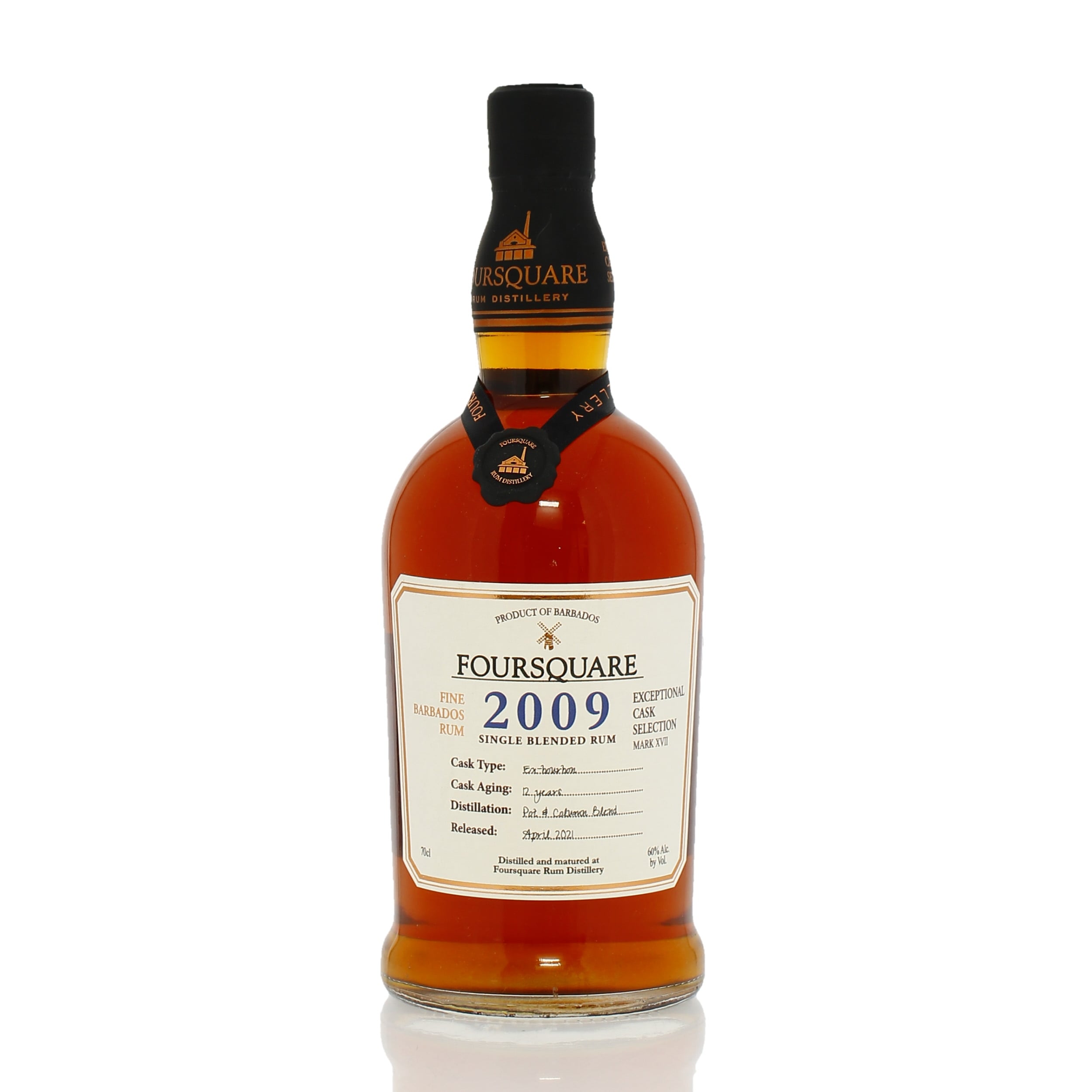 Foursquare 2009 12 Year Old Exceptional Cask Selection