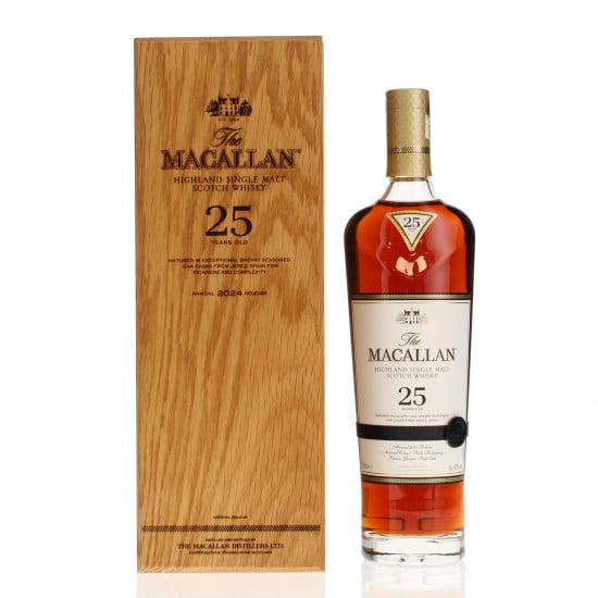 Macallan 25 Year Old Sherry Oak 2024 Release