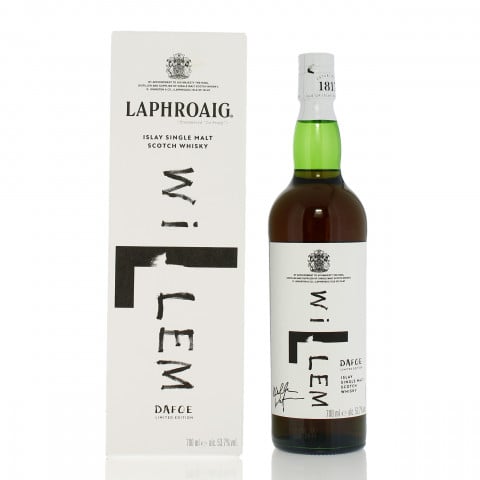 LAPHROAIG 14 YEAR OLD WILLEM DAFOE LIMITED EDITION SET