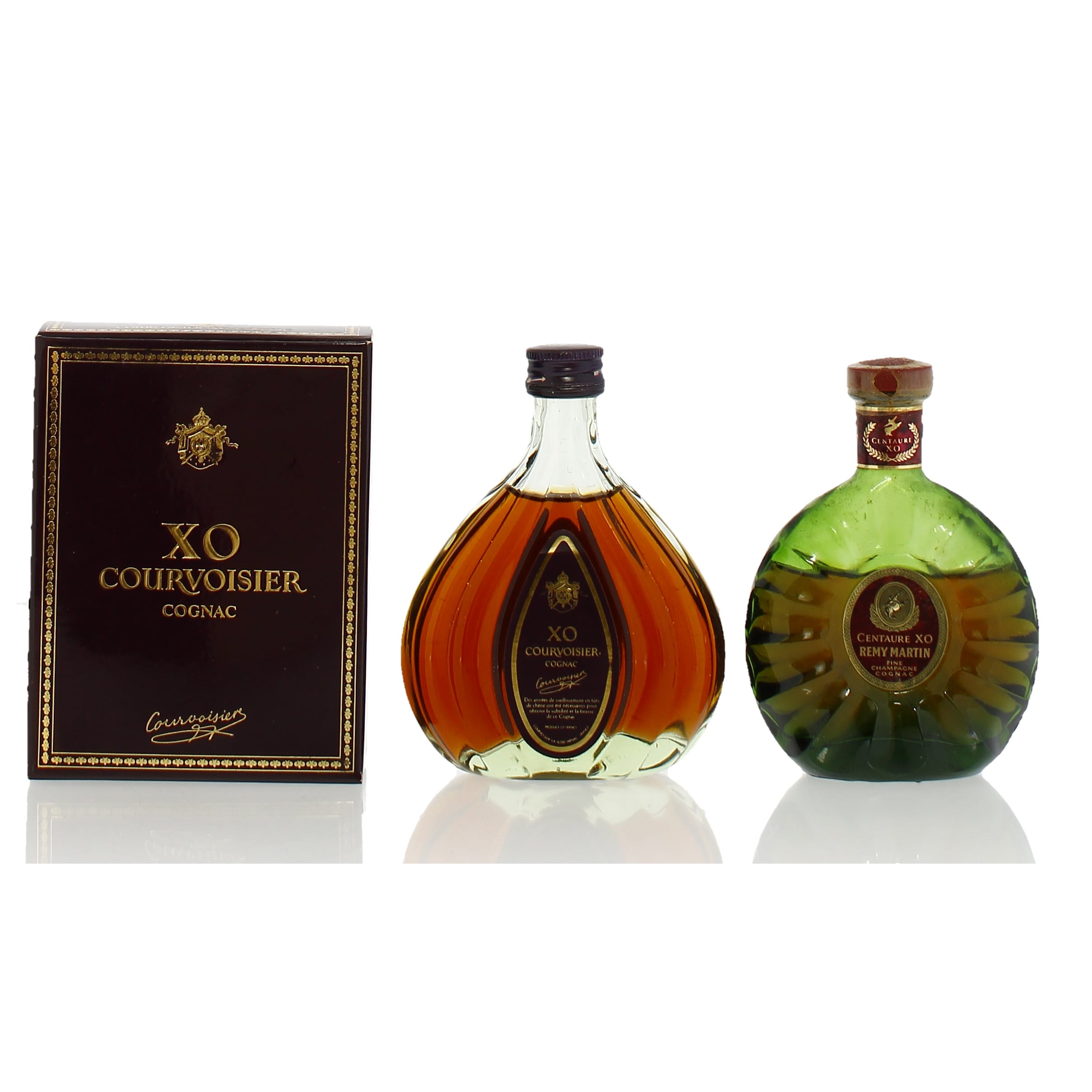 Remy Martin Centaure XO & Courvoisier XO Miniatures
