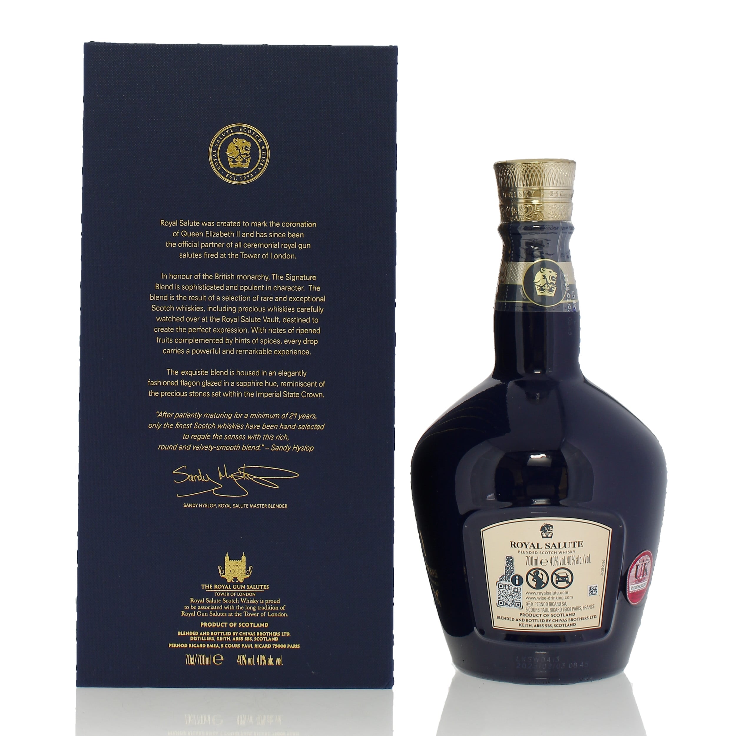 Royal Salute 21 Year Old The Signature Blend Auction A131299 | The