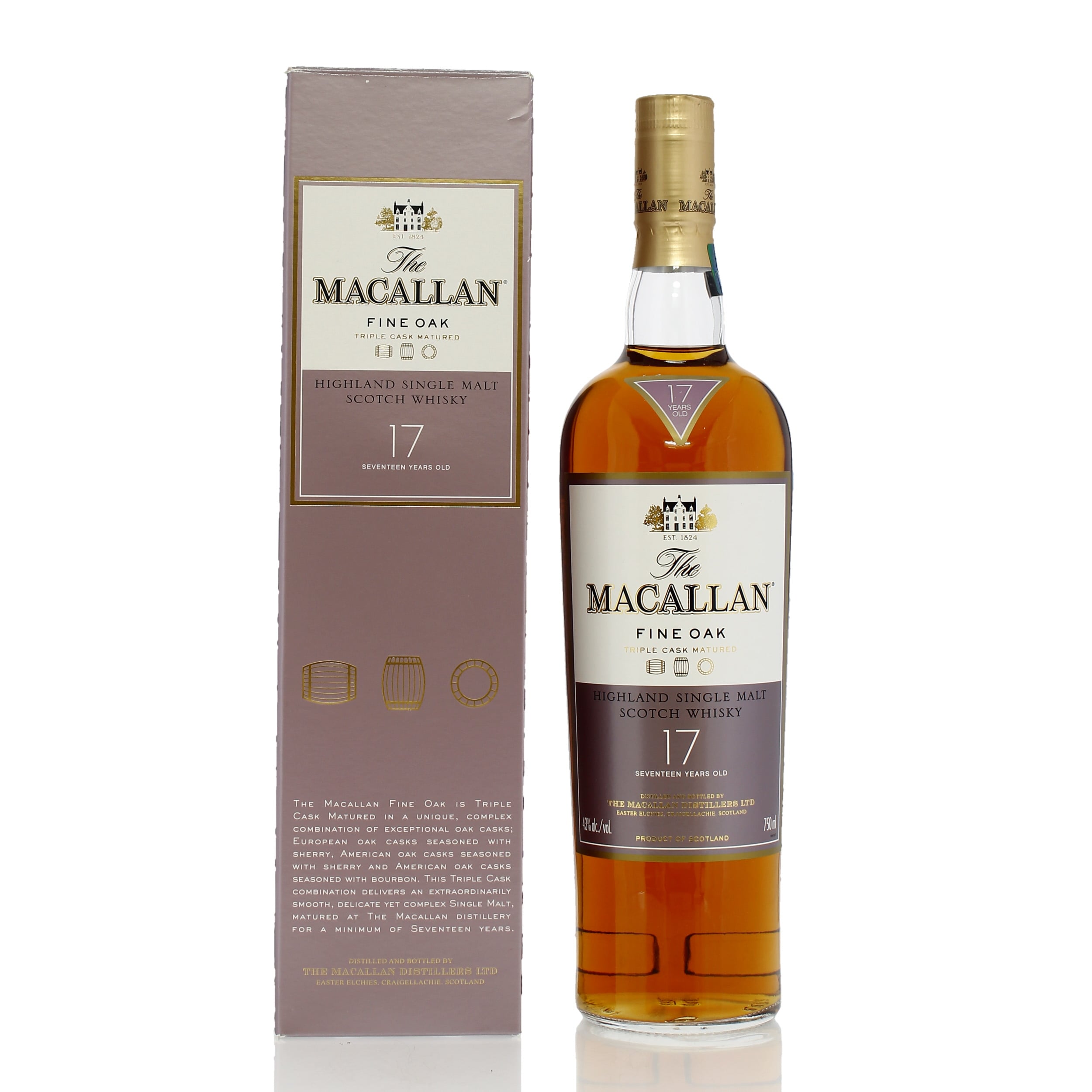 Macallan 17 Year Old Fine Oak 