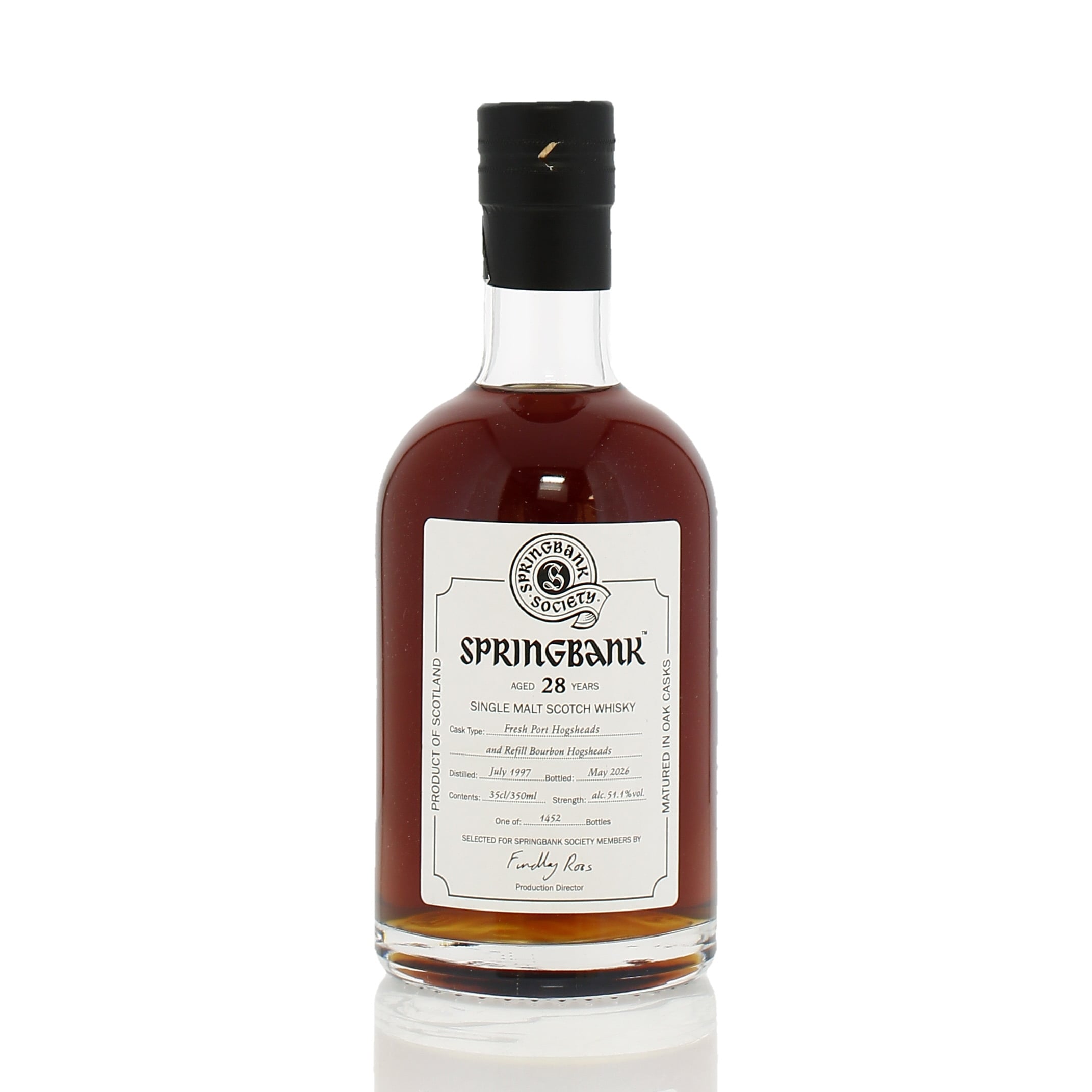 Springbank 1997 28 Year Old - Society Bottling
