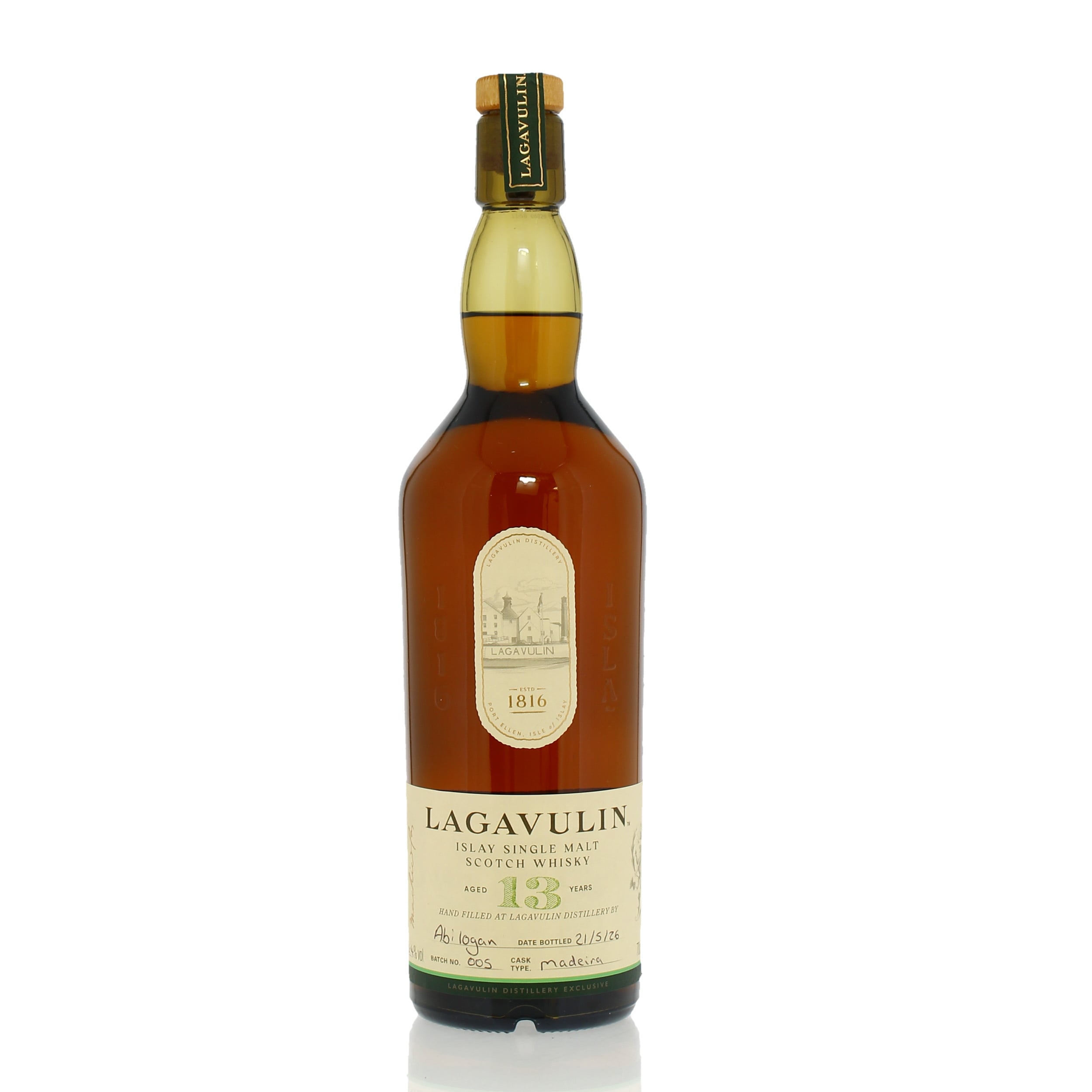 Lagavulin 13 Year Old Hand Filled Batch No.5 - Distillery
