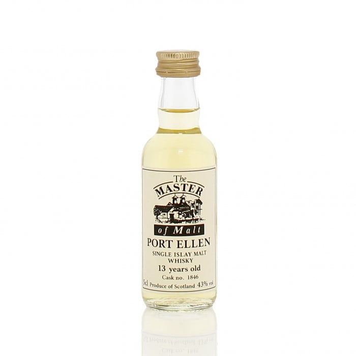 Port Ellen 13 Year Old Single Cask #1846 Master of Malt Miniature