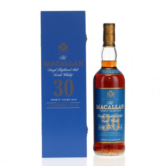 Macallan 30 Year Old Sherry Oak 1990s