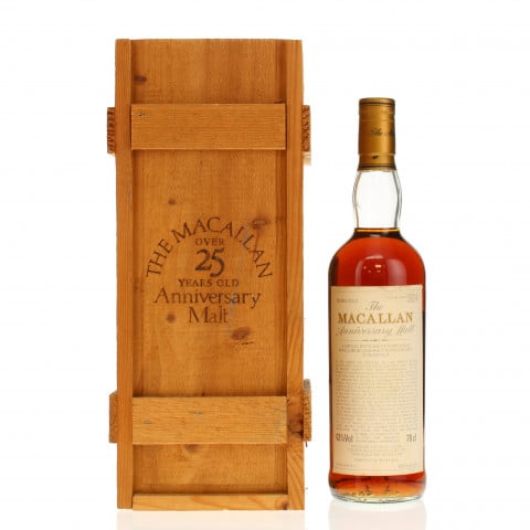 Macallan 1971 25 Year Old Anniversary Malt