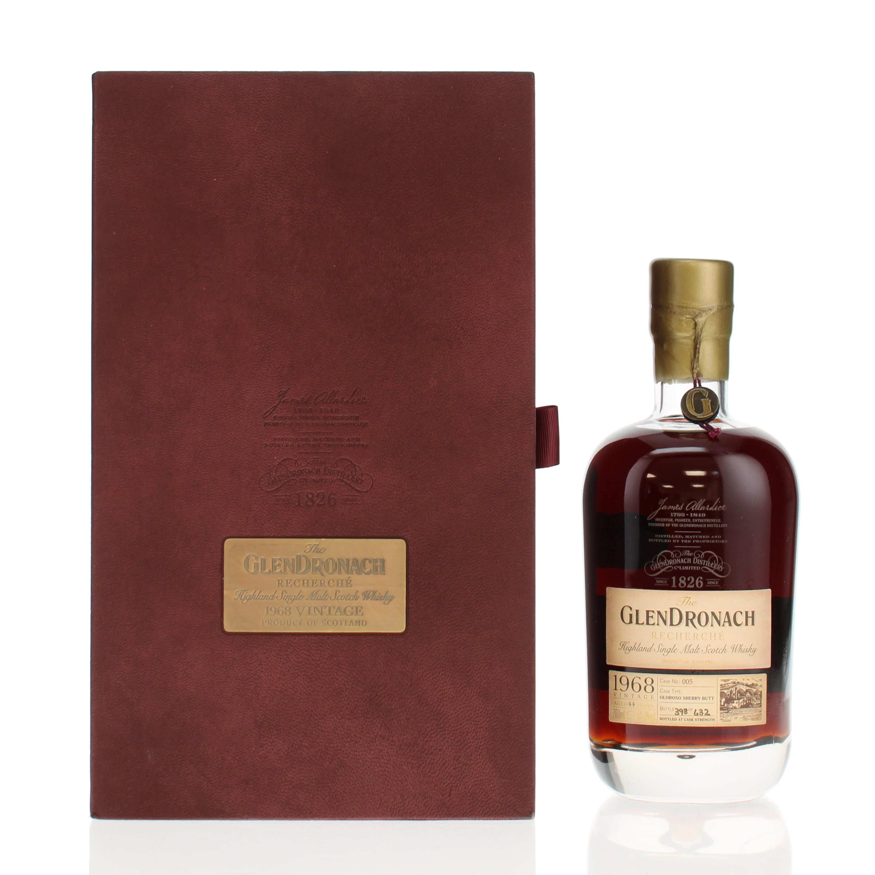 GlenDronach 1968 44 Year Old Single Cask #5 Recherche