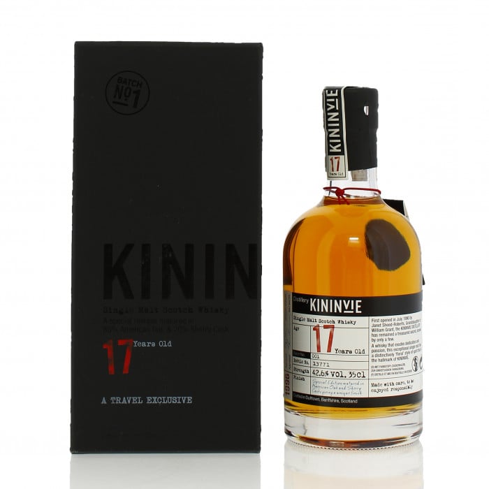 Kininvie 1996 17 Year Old Batch No.1 - Travel Exclusive