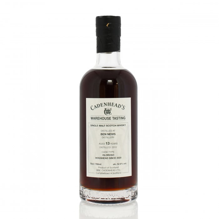 Ben Nevis 2012 13 Year Old Cadenhead's Warehouse Tasting