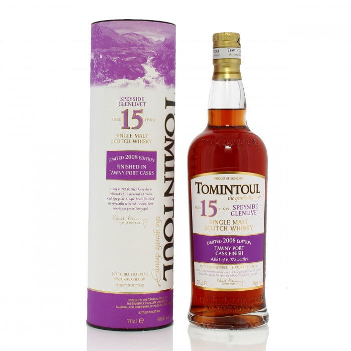 Tomintoul 2008 15 Year Old Tawny Port Finish