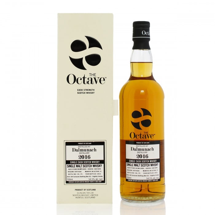 Dalmunach 2016 4 Year Old Single Cask #10825848 Duncan Taylor The Octave - UK
