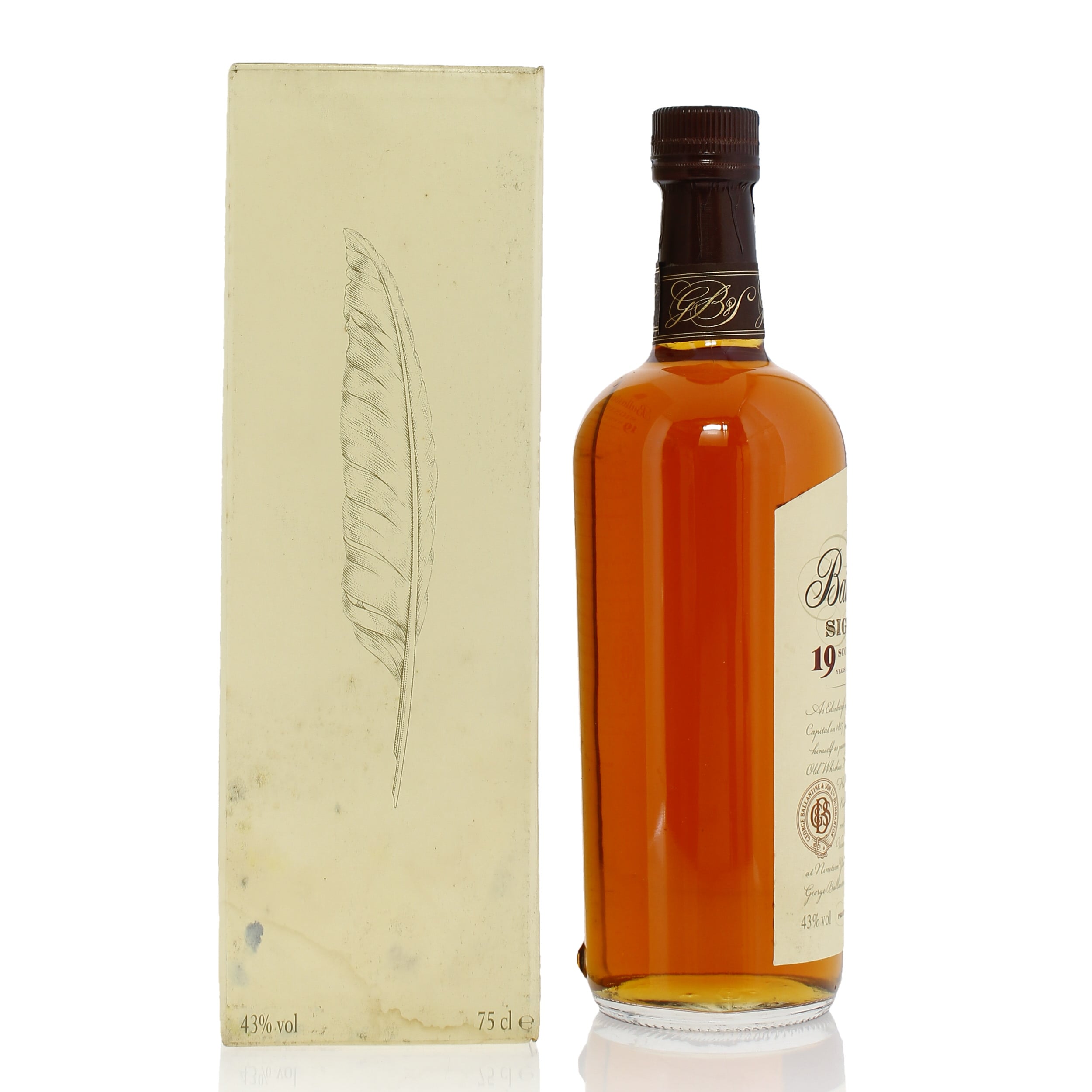 【未開栓】Ballantine's Signature 19 年ウイスキー Ballantine's 19 Year Old Signature Auction A132814 | The Whisky