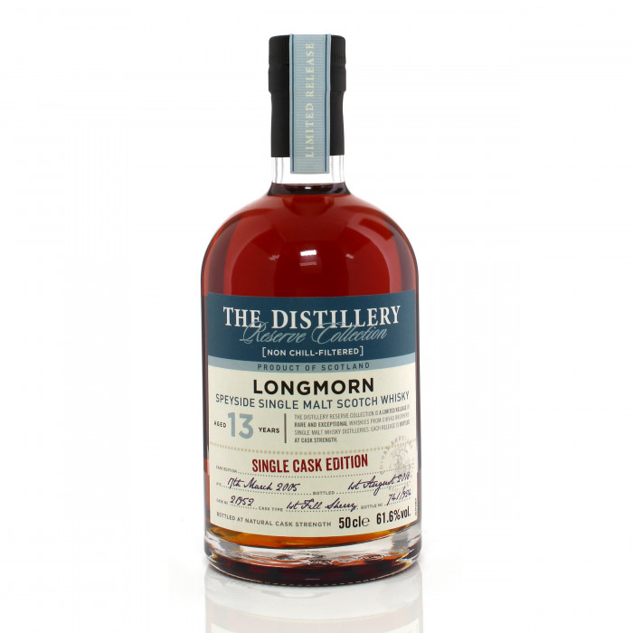 Longmorn 2005 13 Year Old Single Cask #21952 Distillery Reserve Collection