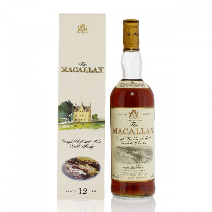 Macallan 12 Year Old 1980s BAE Jetstream - British Aerospace