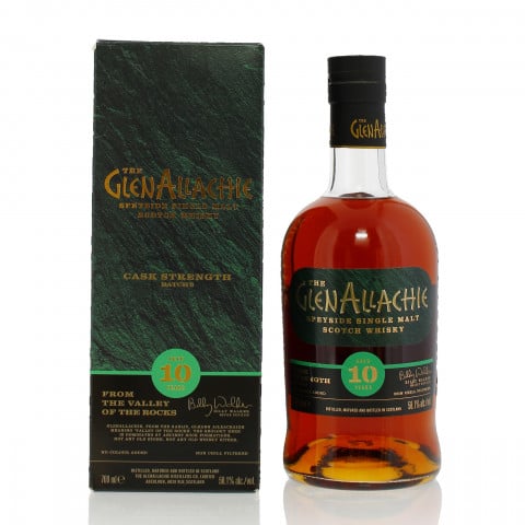 GLENALLACHIE 10 YEAR OLD CASK STRENGTH BATCH 9