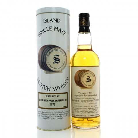Highland Park 1975 23 Year Old Single Cask 4334 Signatory World of Whiskies