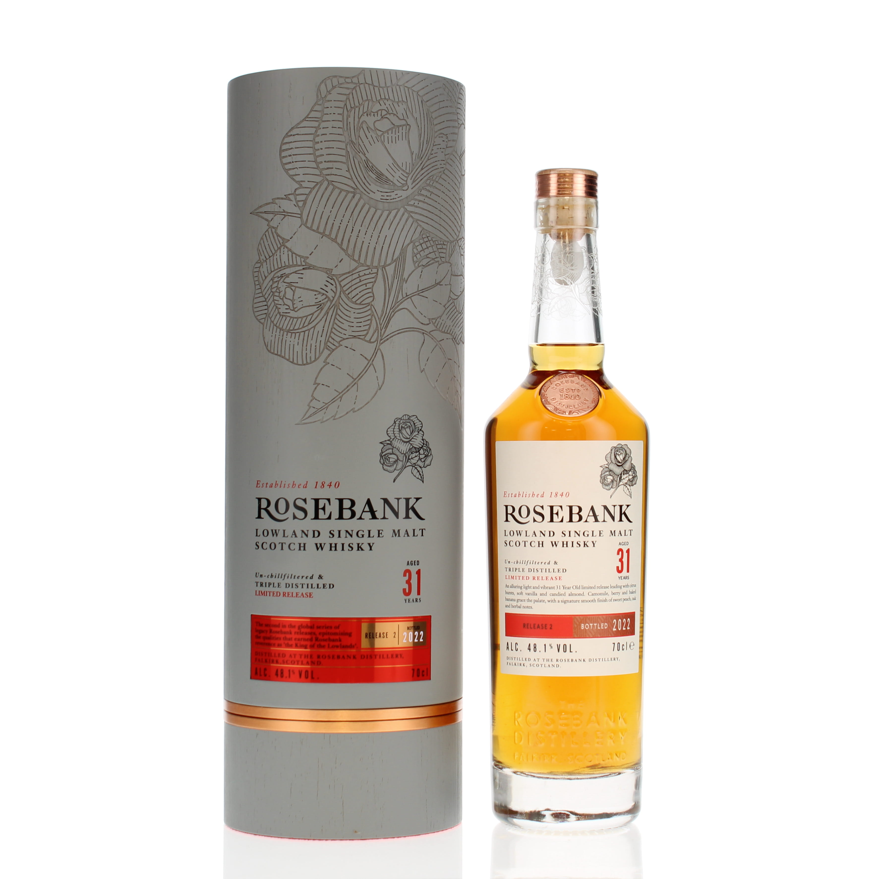 Rosebank 1991 31 Year Old 2nd Release Auction A133040 | The Whisky