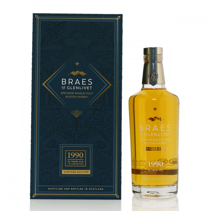 Braes of Glenlivet 1990 32 Year Old Vintage Edition