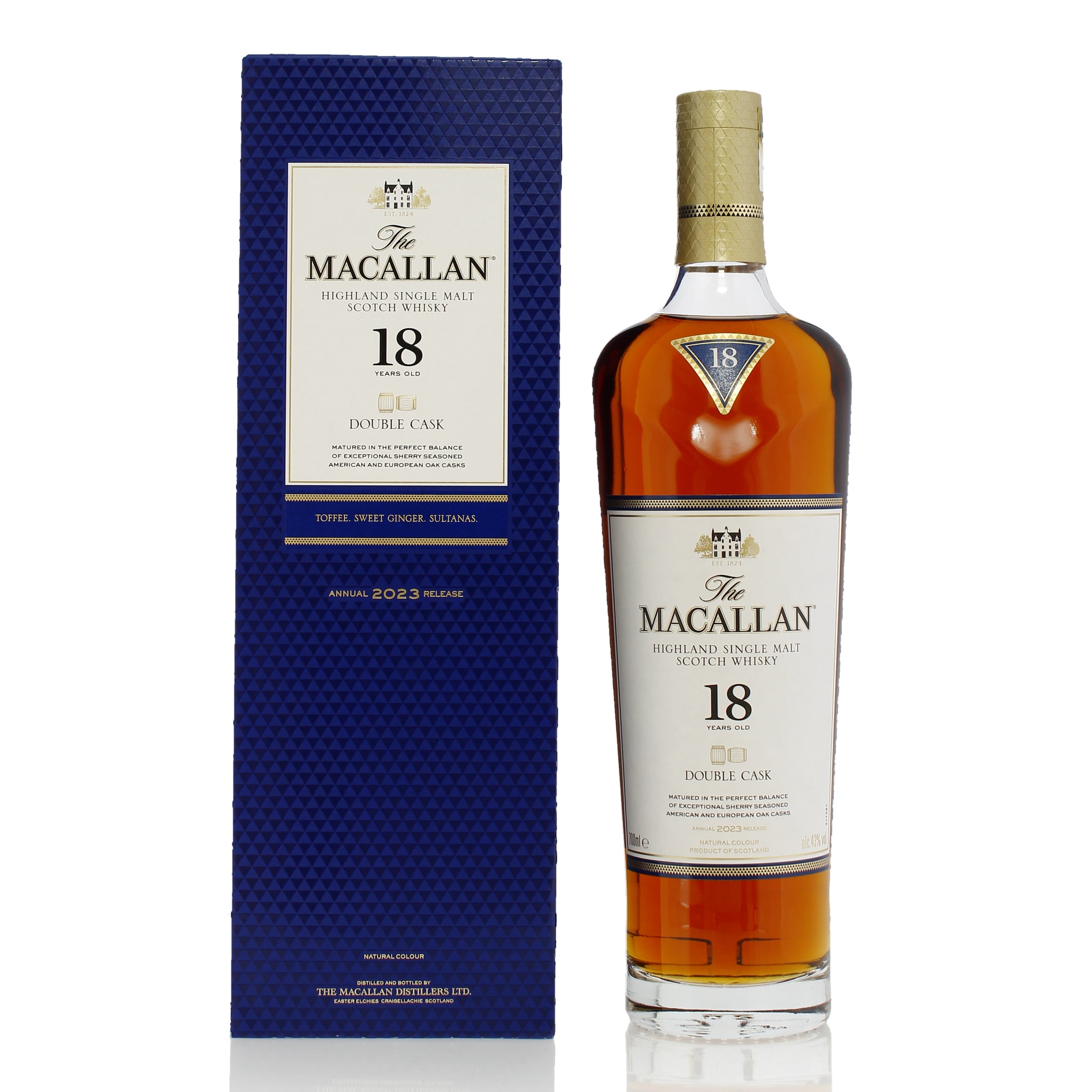Macallan 18 Year Old Double Cask 2023 Release
