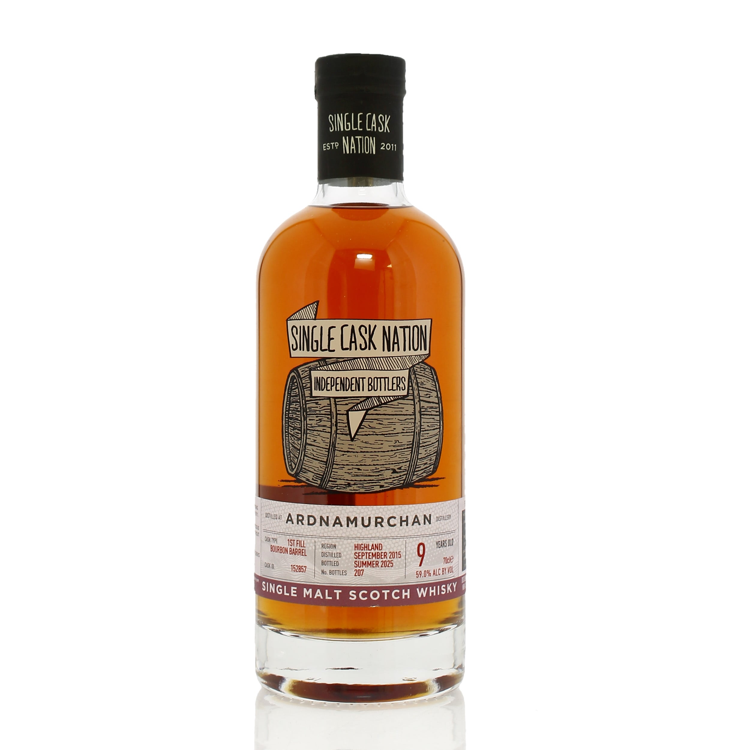 Ardnamurchan 2015 9 Single Cask #152857 Single Cask Nation