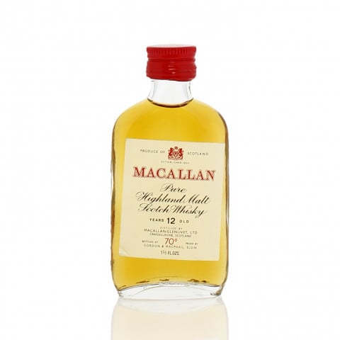 Macallan 12 Year Old 70º Proof Miniature