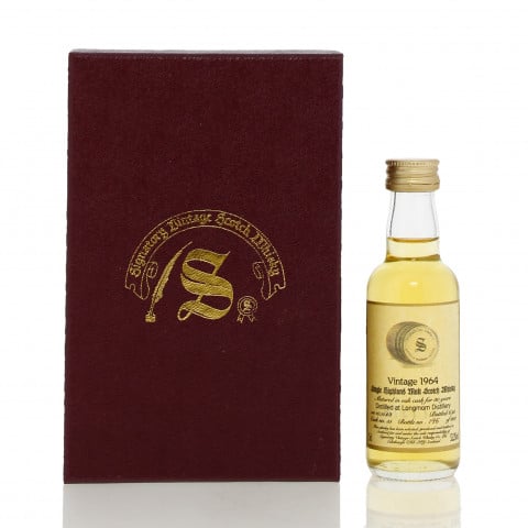 Longmorn 1964 30 Year Old Single Cask #51 Signatory Vintage Miniature
