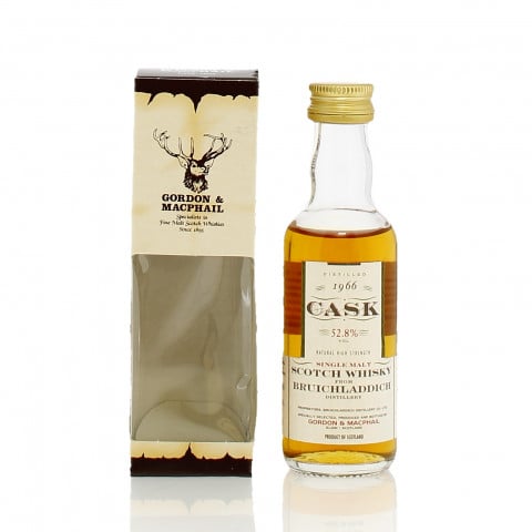 Bruichladdich 1966 30 Year Old Single Cask #1273 Gordon & MacPhail Cask Strength Miniature