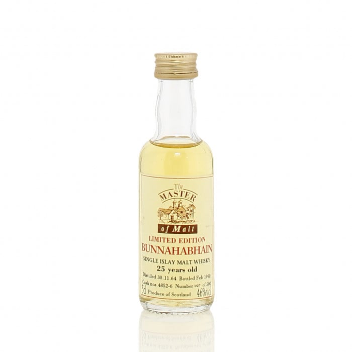Bunnahabhain 1964 25 Year Old The Master of Malt Miniature