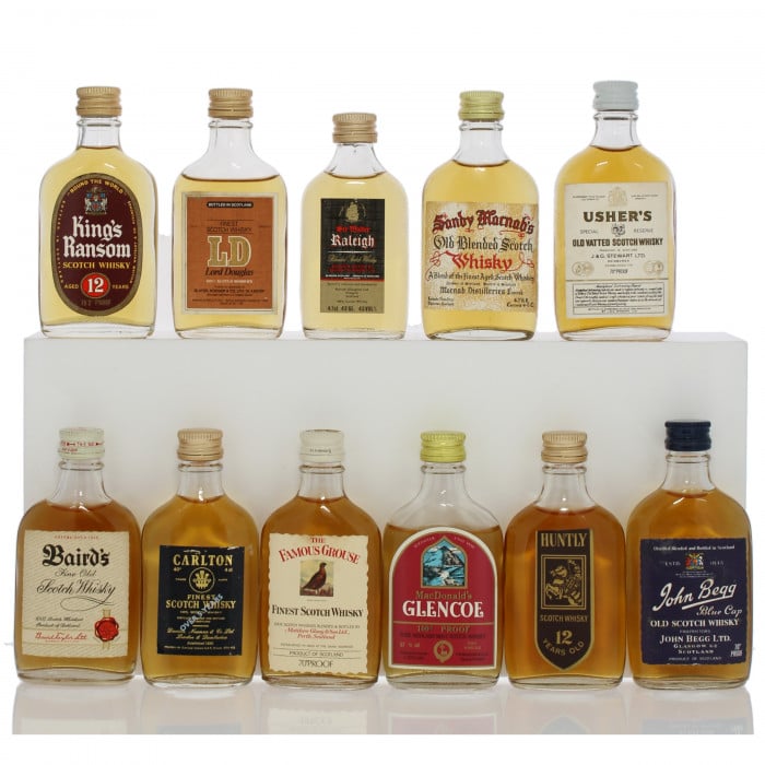 Assorted Scotch Whisky Miniatures x11