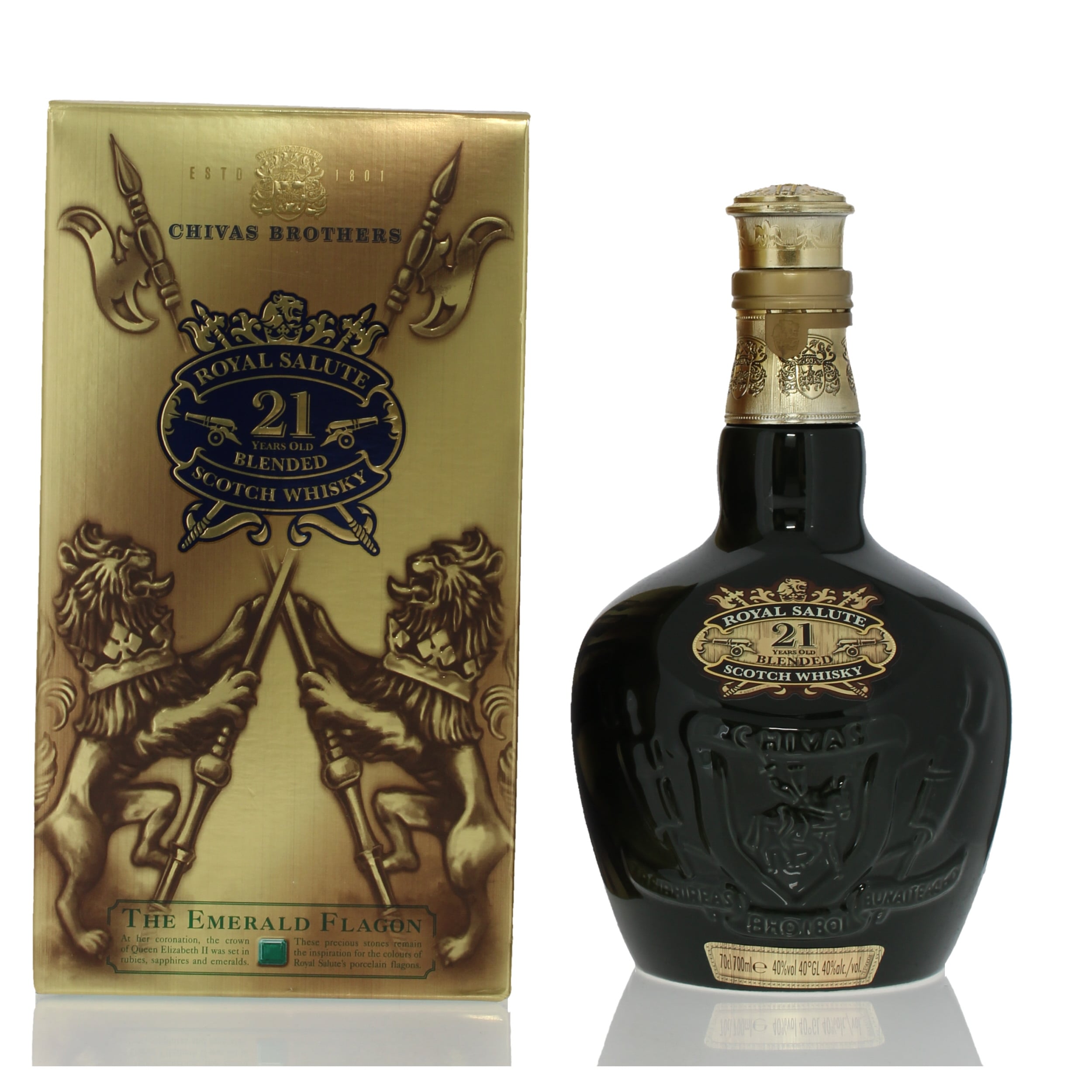 Royal Salute 21 Emerald Flagon