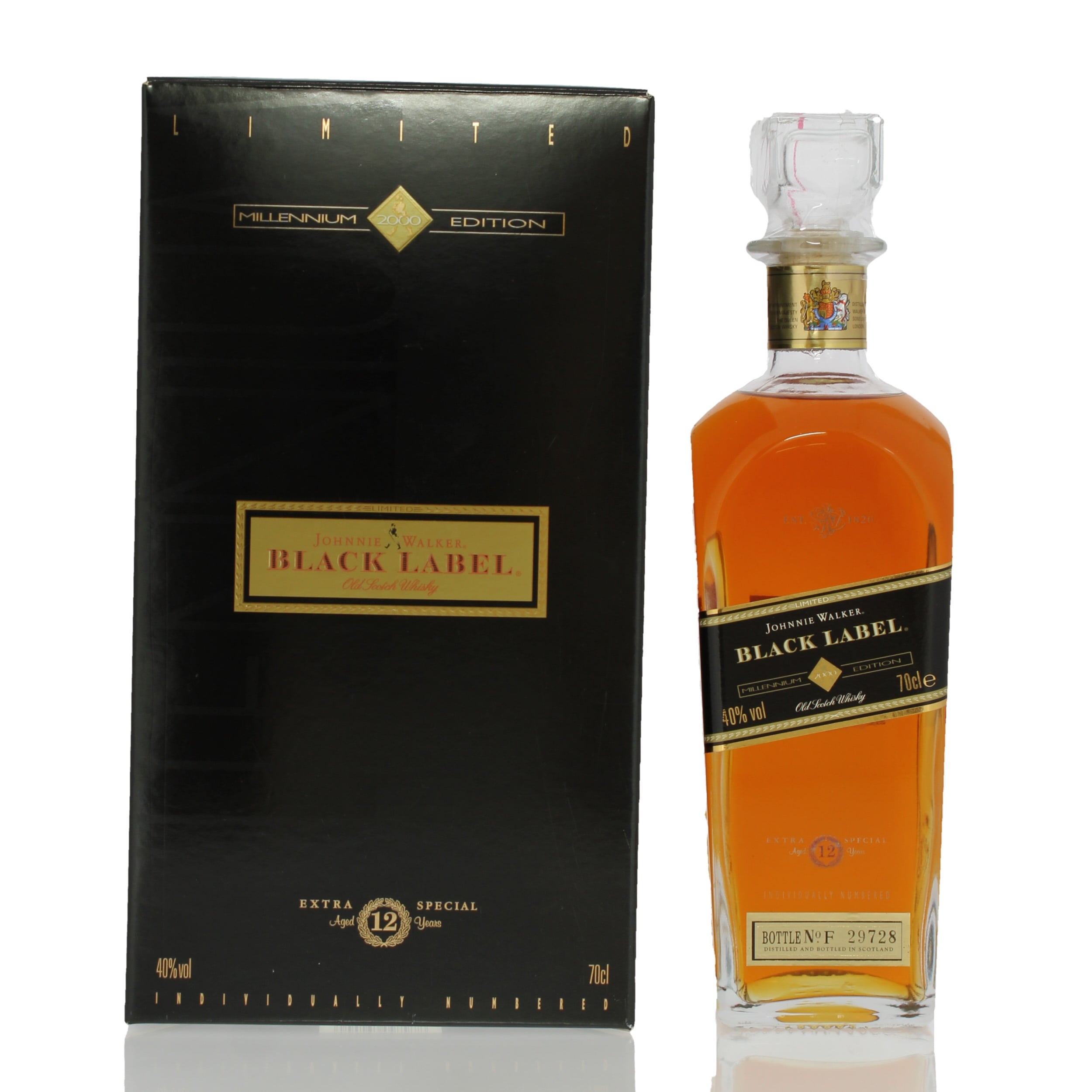 Johnnie Walker 12 Black Label Millennium Edition
