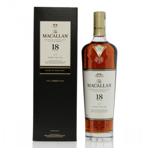 Macallan 18 Year Old Sherry Oak Cask Annual 2019 Release