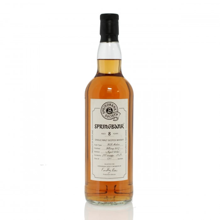 Springbank 2017 8 Year Old - Society Bottling