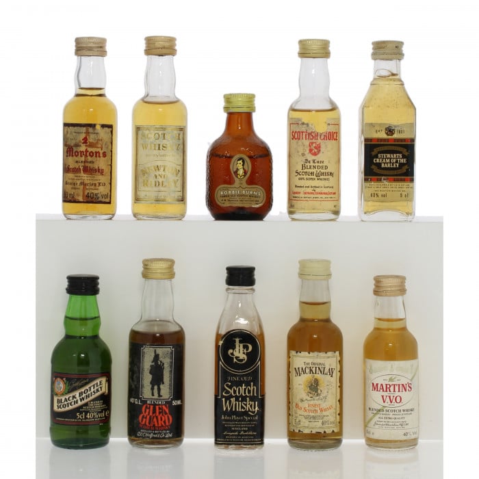 Assorted Scotch Whisky Miniatures x10