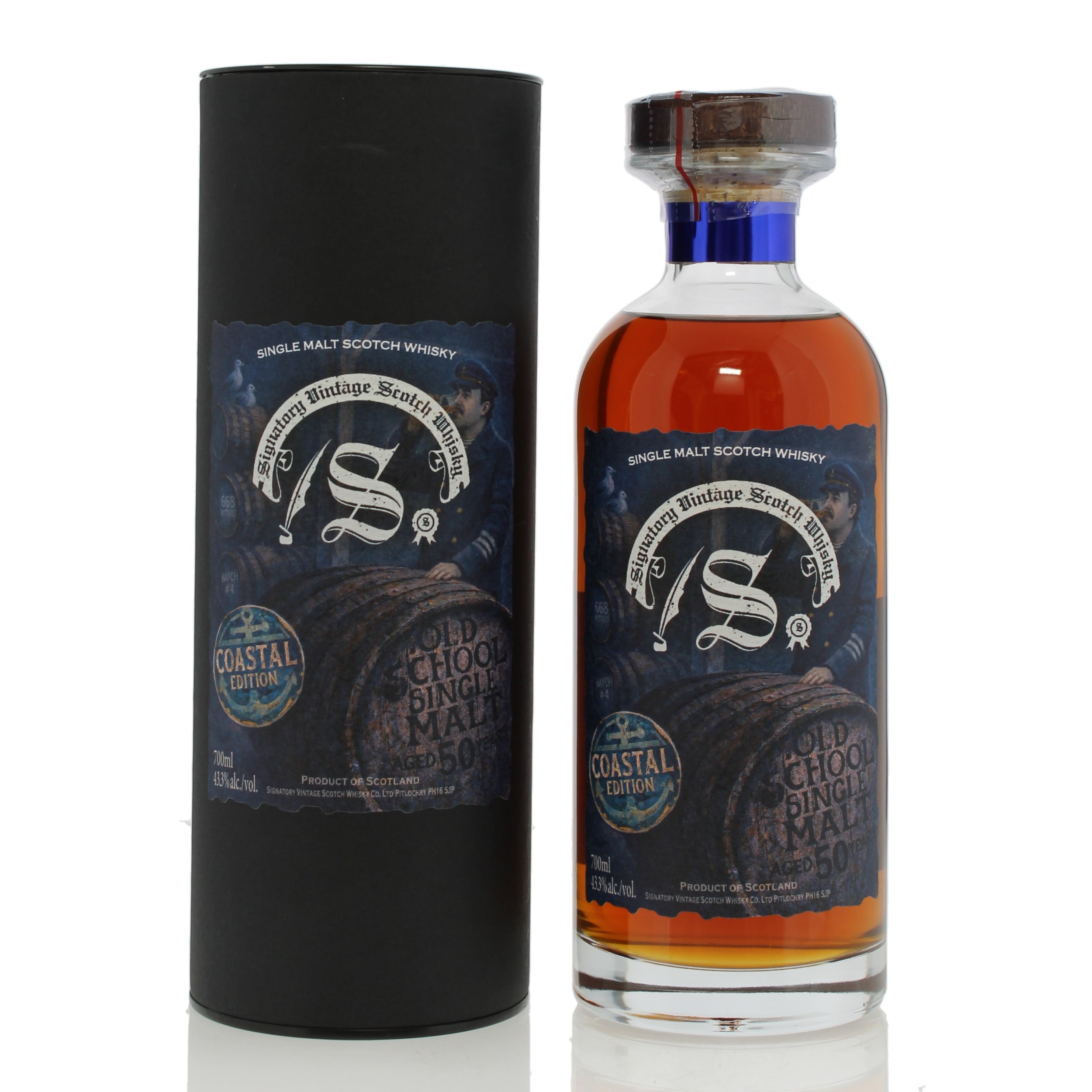 Old School Single Malt 50 Signatory Vintage