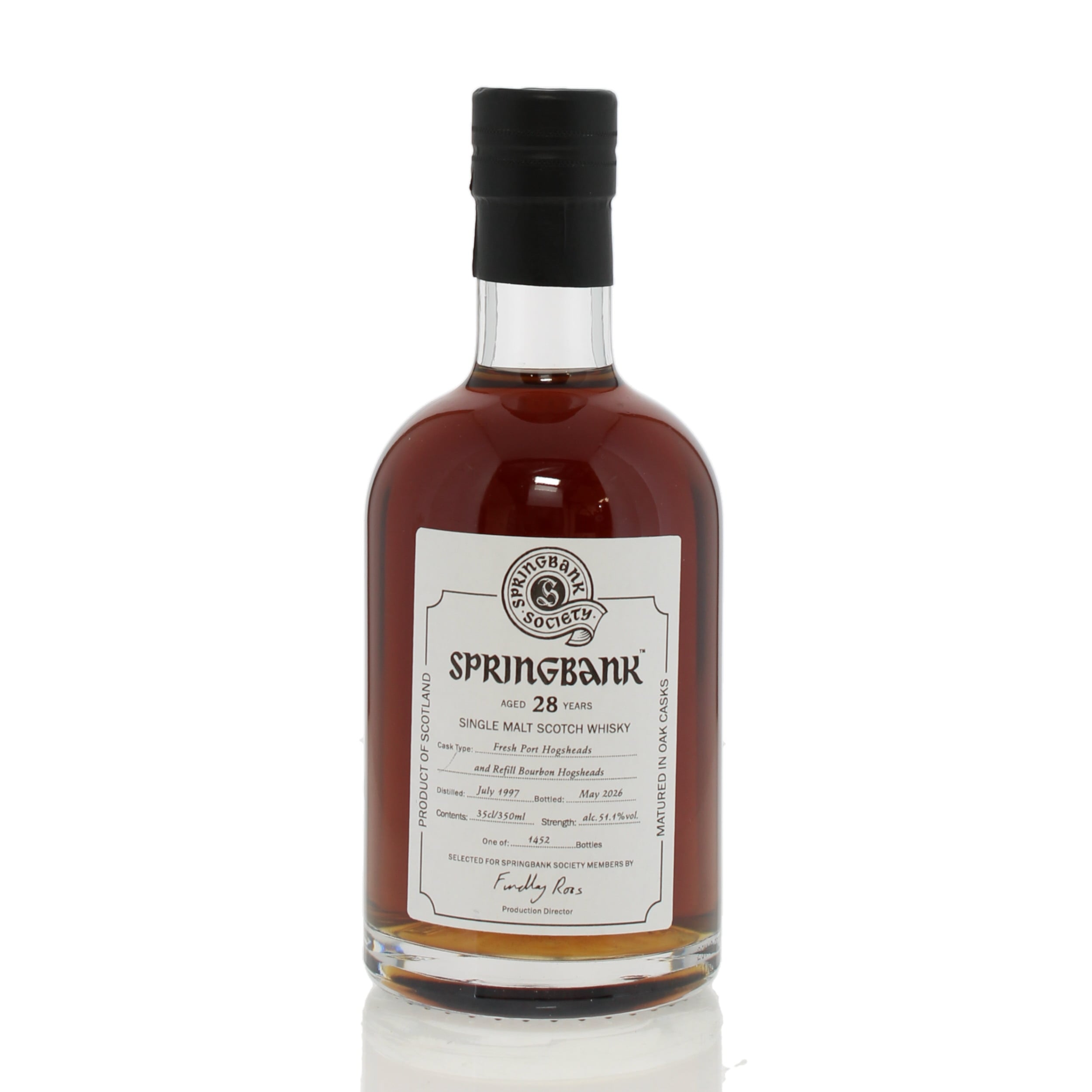 Springbank 1997 28 Society Bottling