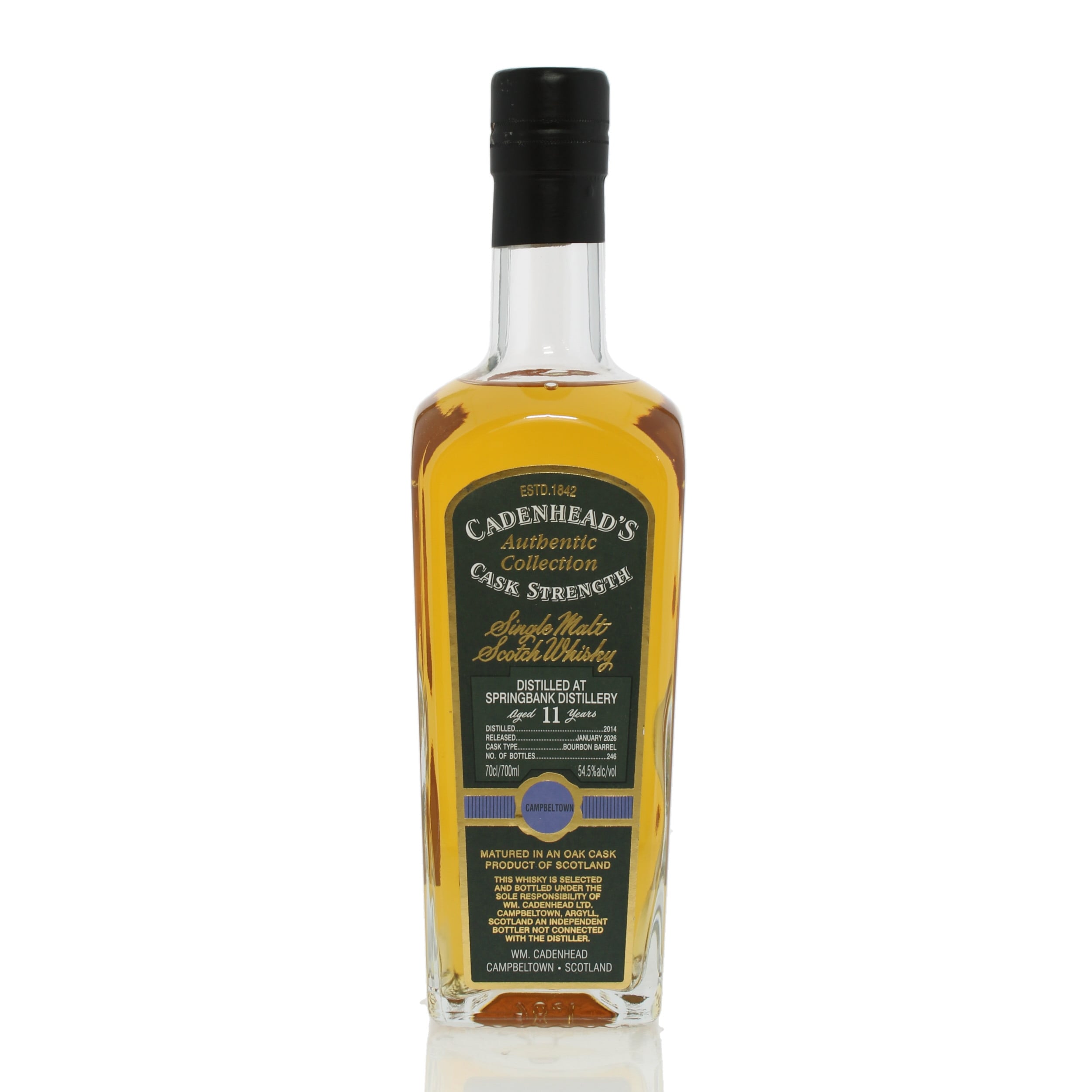 Springbank 2014 11 Cadenhead's Authentic Collection