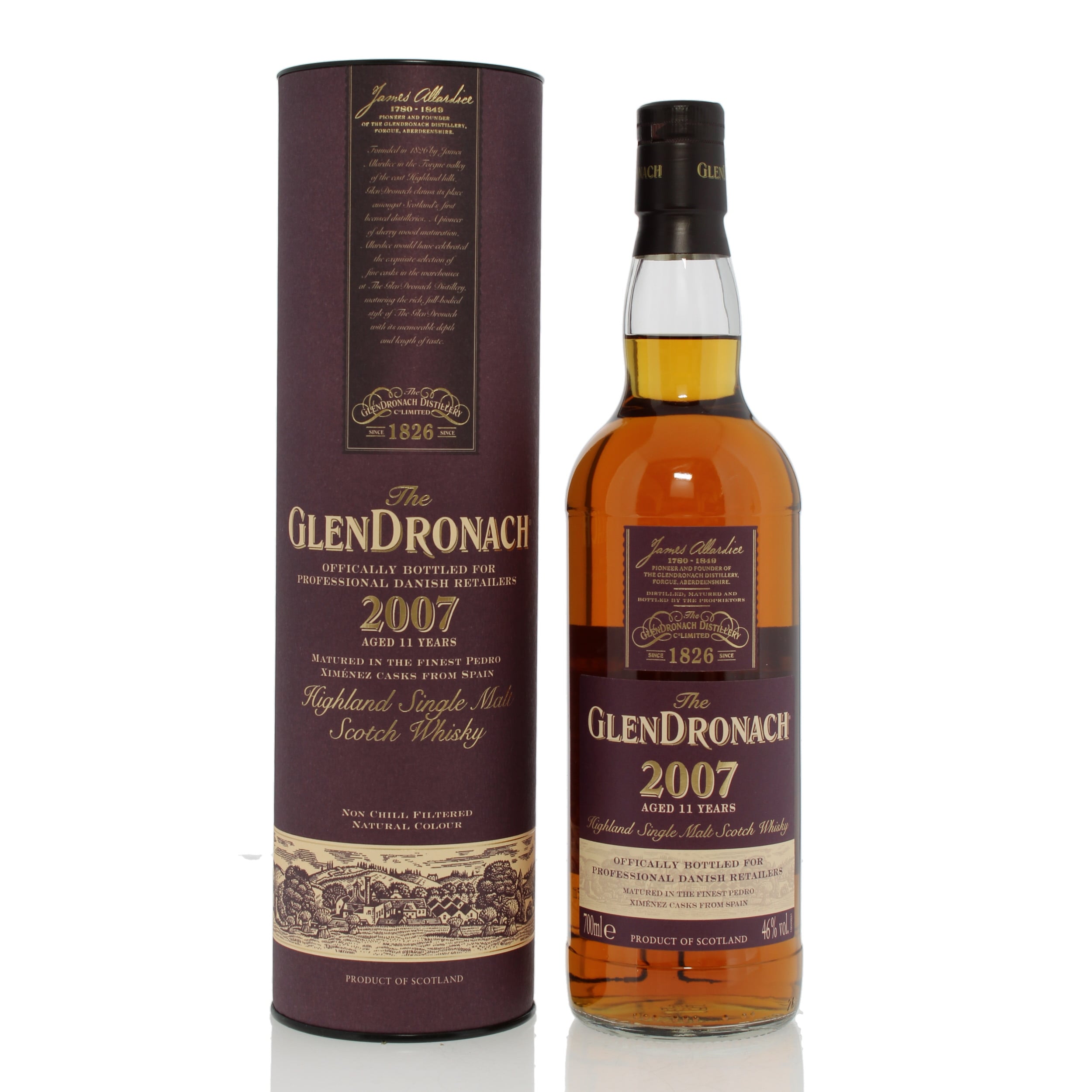 Glendronach 2007 11 Denmark