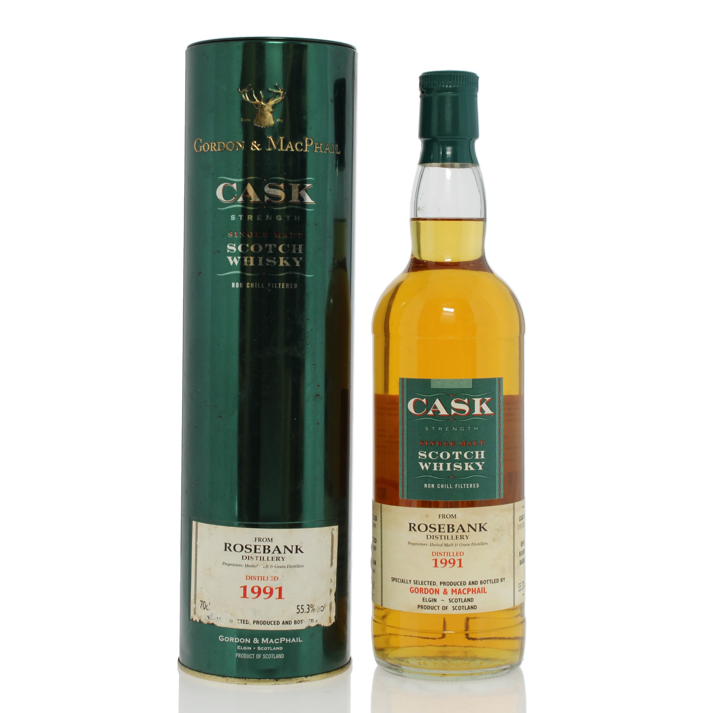 Rosebank 1991 Gordon & MacPhail Cask Strength